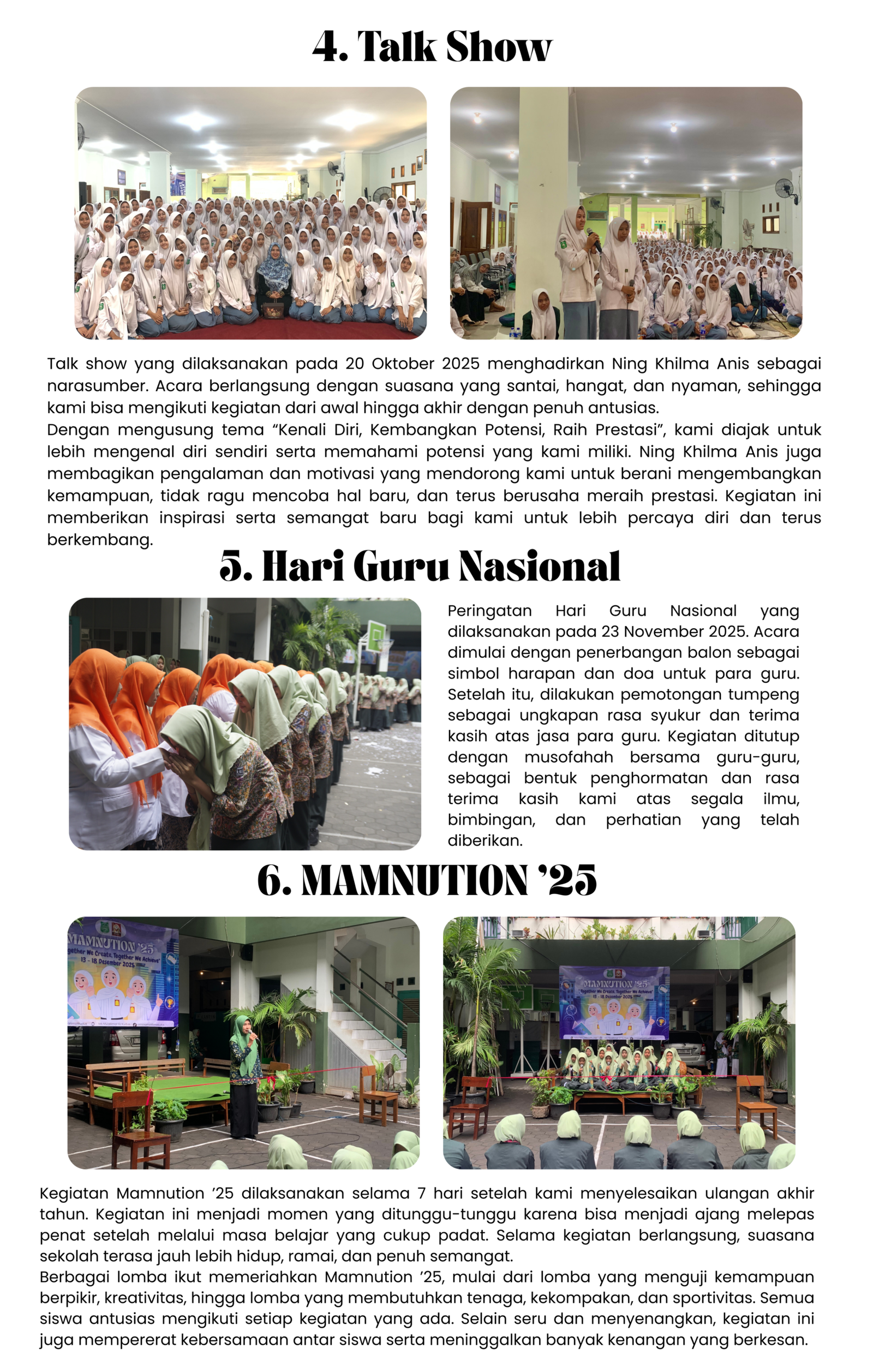 GALERI KEGIATAN SEKOLAH